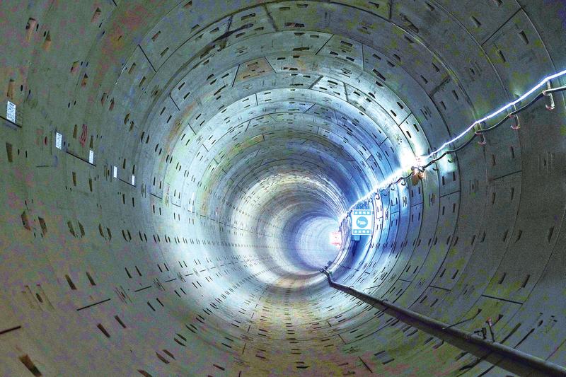 南宁轨道交通4号线续建工程盾构区间全部贯通