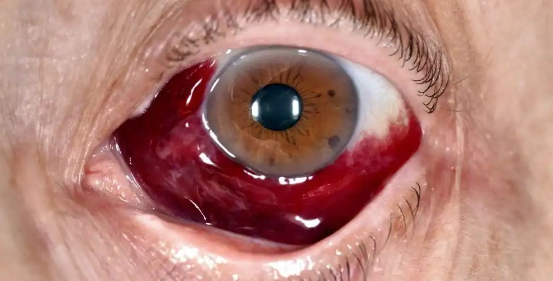 结膜下出血 图源:参考文献[3]