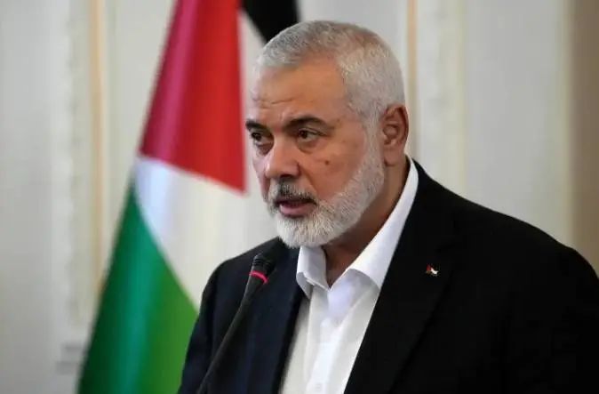 哈马斯领导人哈尼亚（资料图）