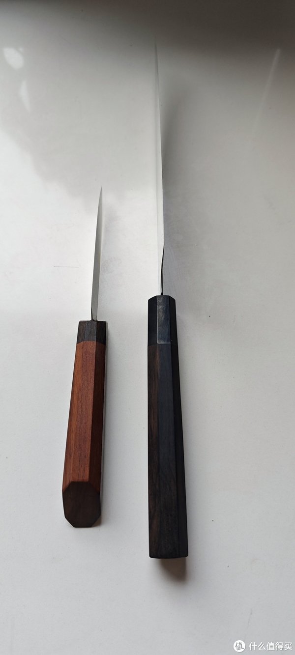 自制手工厨刀,分享一下近期制作的几把厨刀的使用感受。|牛刀|厨刀|砧板_新浪新闻