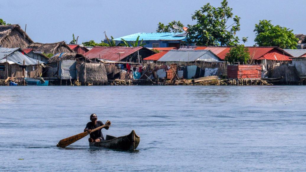 当地时间2023年8月29日,巴拿马,位于加勒比海的carti sugdup土著岛屿.
