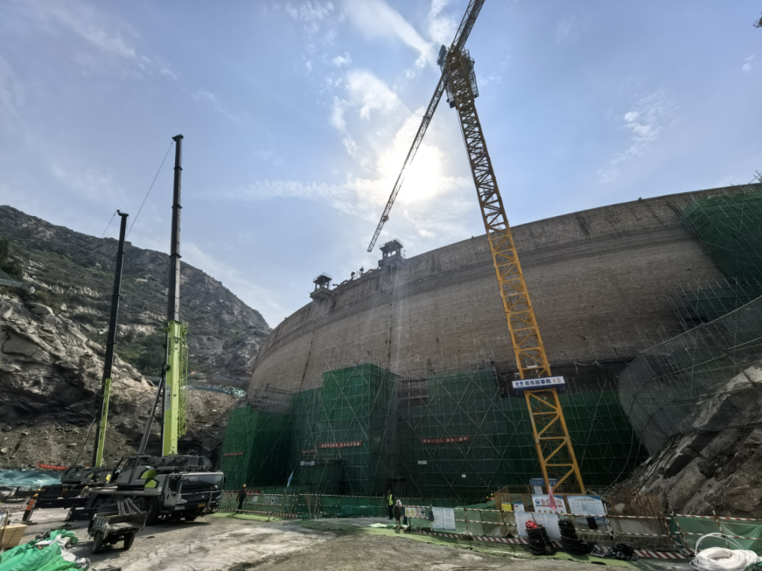 大水峪水库除险加固最新进展!