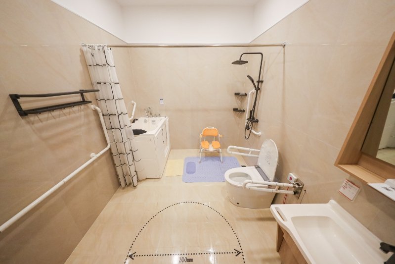 细致入微,400平方米居家环境康复训练区启用