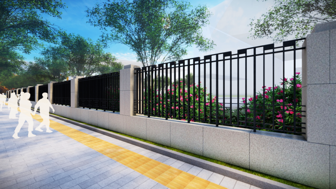 效果图▲效果图"我们也将在区域绿化上进行针对性改造,因地制宜