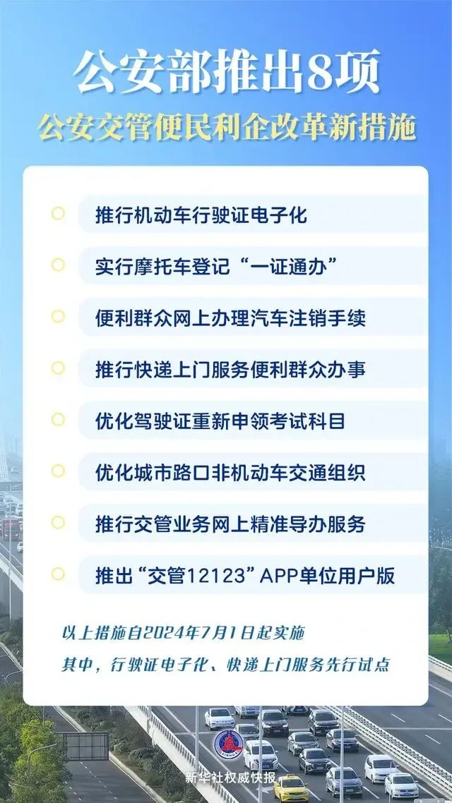 这60城试点行驶证电子化!包括长沙,株洲
