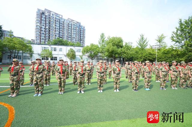 小小少年展英姿!南师附中新城小学举行国防教育嘉年华活动