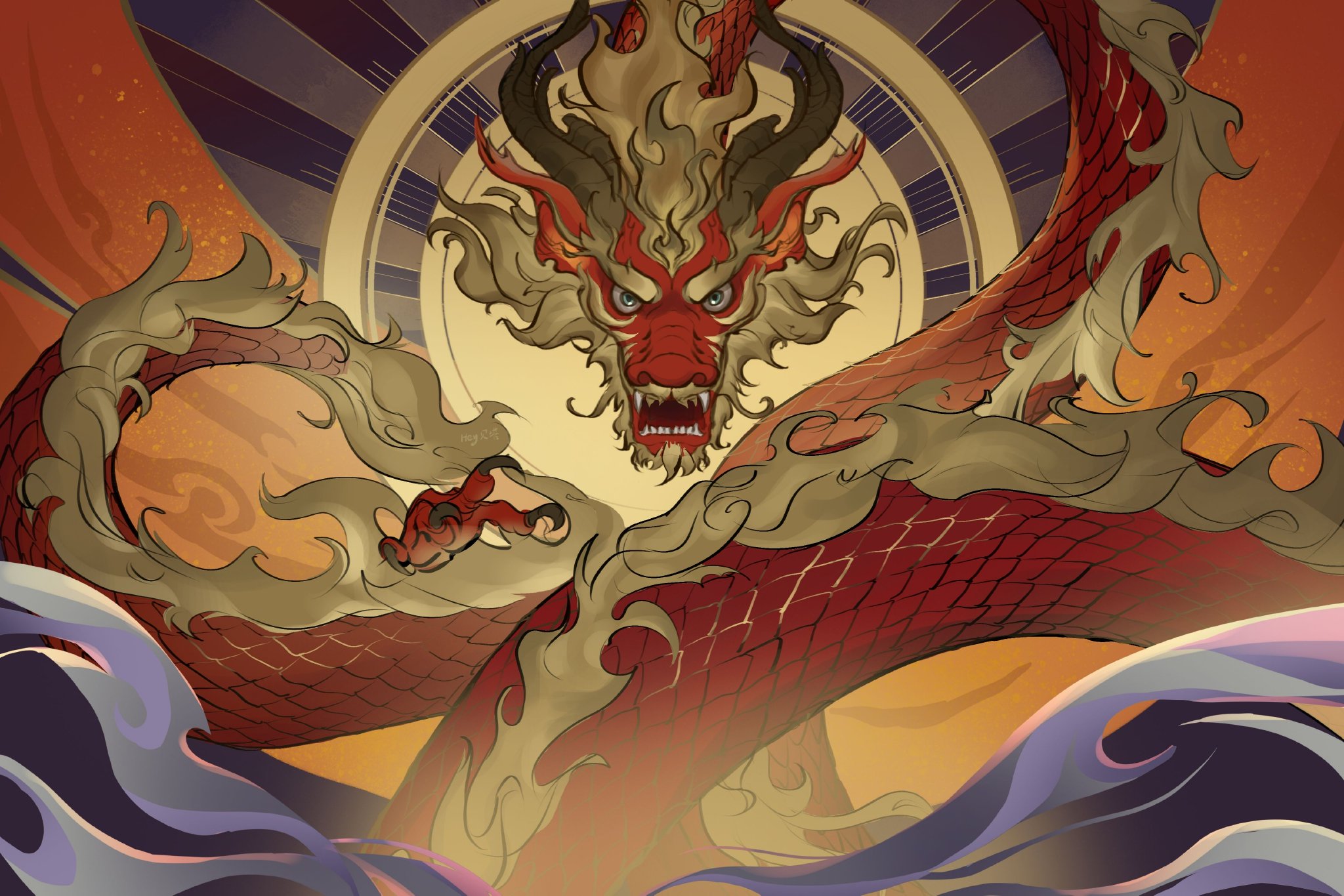 说起中国神话中的动物,那可真是数不胜数…|神兽|龙|异兽|中国神话|真龙天子_新浪新闻