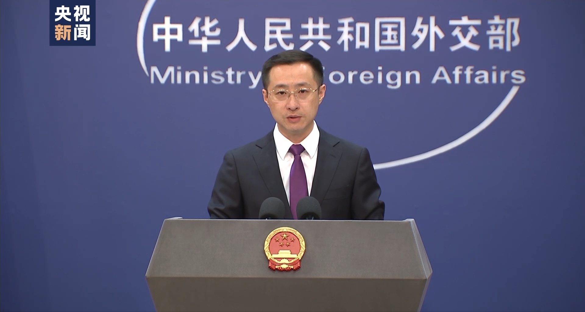 中国搪塞部发言东谈主林剑