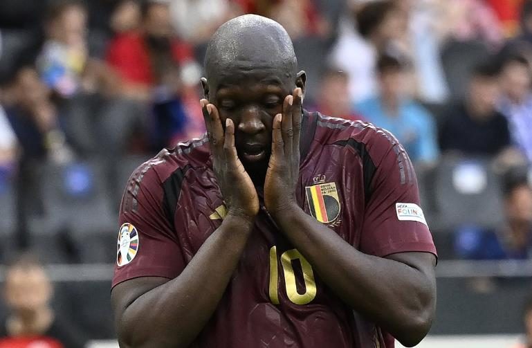 不意外!每逢重大比赛必拉胯,卢卡库成为欧洲杯尴尬纪录第一人