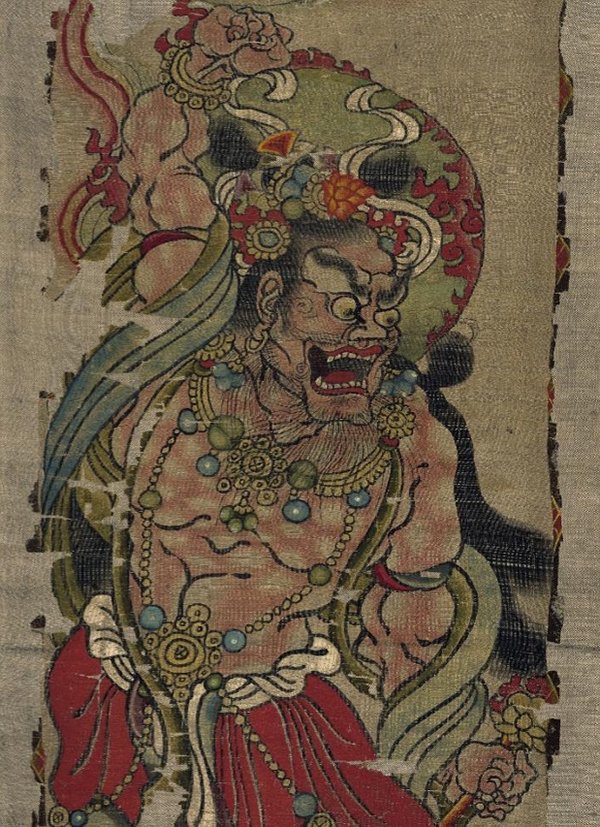 《金刚力士像》(局部)