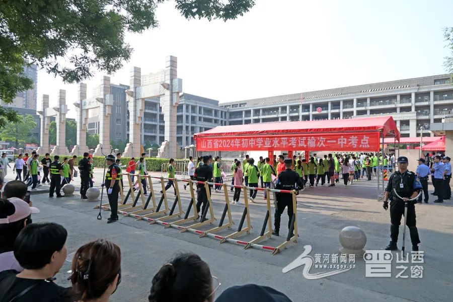 图为晋中榆次一中考点。