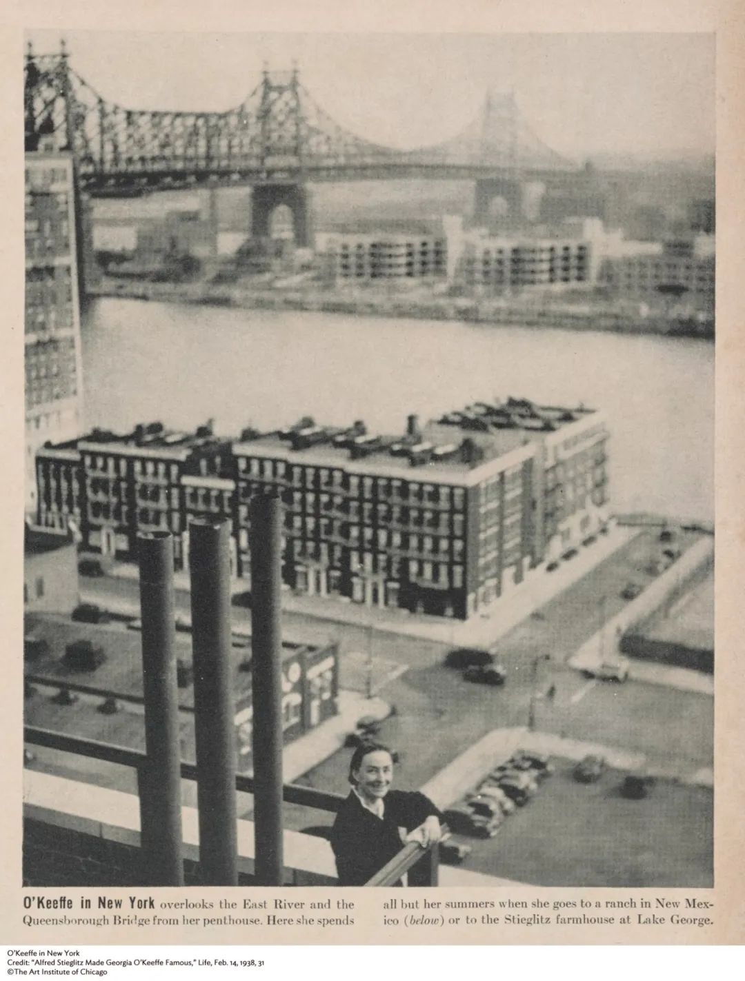 乔治亚·欧姬芙:"我的纽约会改变世界!