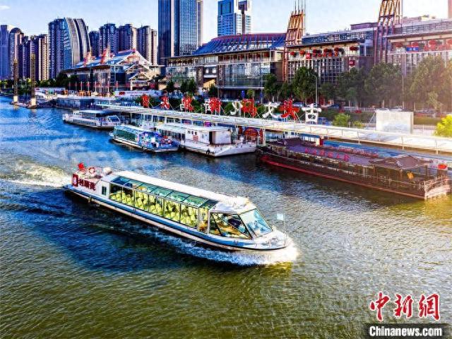 天津开通海河游船杨柳青航线 打造乡村旅游新路线