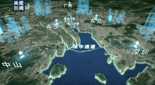 相比此前走虎门大桥，深圳⇋中山驾车只需要30分钟