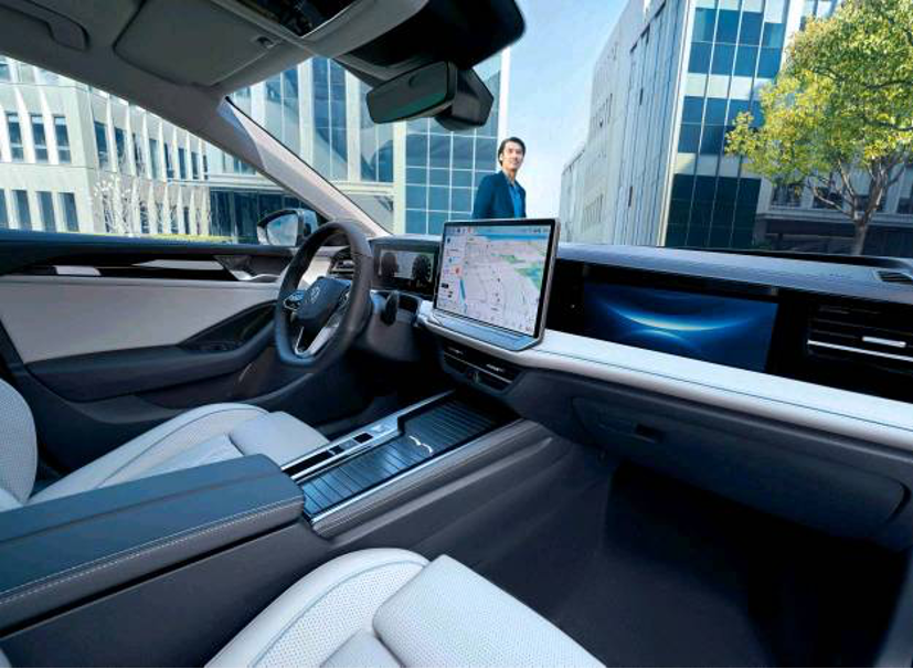 全新一代迈腾内饰设计以用户体验为核心,精心打造出宜商宜家的多样化