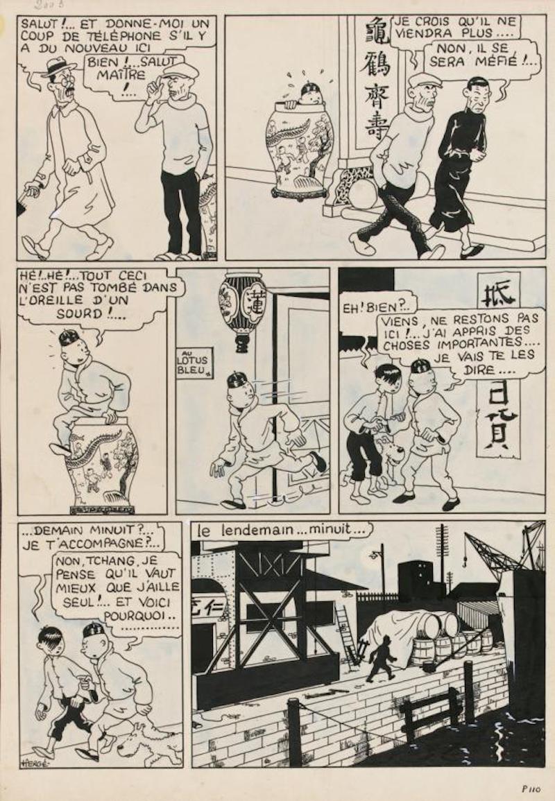 埃尔热与"中国张":没有张,丁丁就不会发现中国