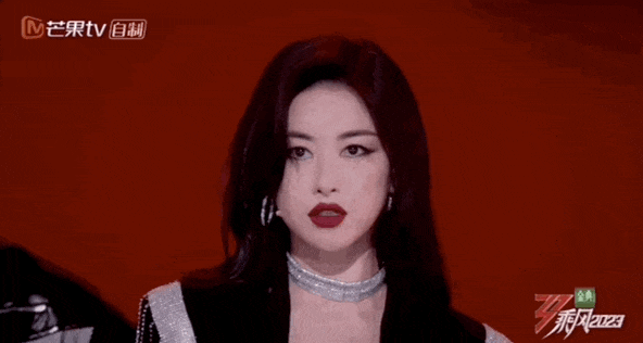 ▲《浪姐4》舞台上的朱珠