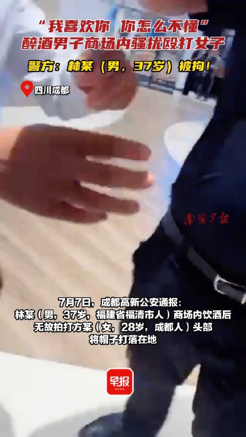 警方通报男子骚扰并殴打女子|殴打|公安_新浪新闻