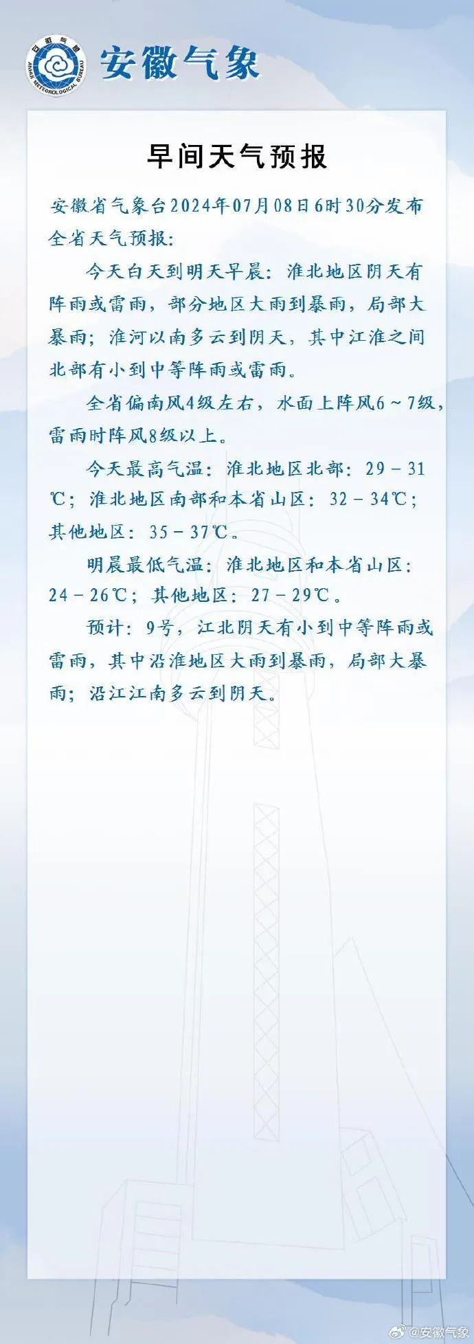 局地超过37℃!合肥刚刚发布橙色预警