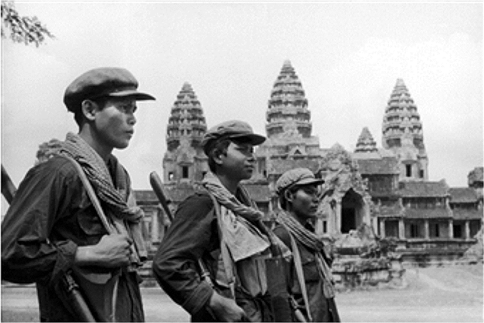 红色高棉时期的吴哥窟 图：Cambridge University Press