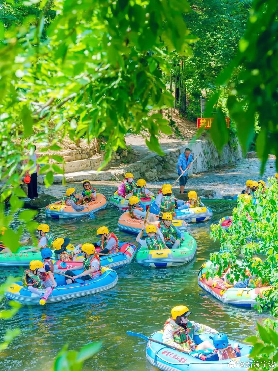 湖州安吉 · 天目山漂流|湖州市|浙江省|浙江|秘境|风光_新浪新闻
