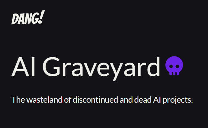 AI Graveyard（AI墓地），图片来源：DANG！