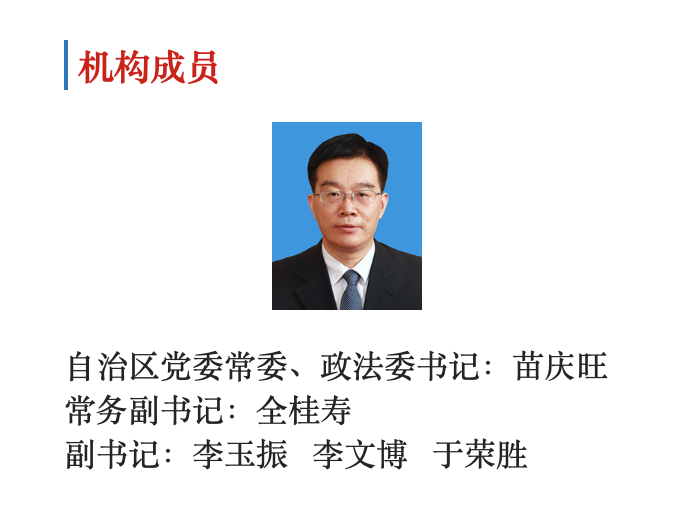 新任广西壮族自治区党委常委苗庆旺已兼任政法委书记