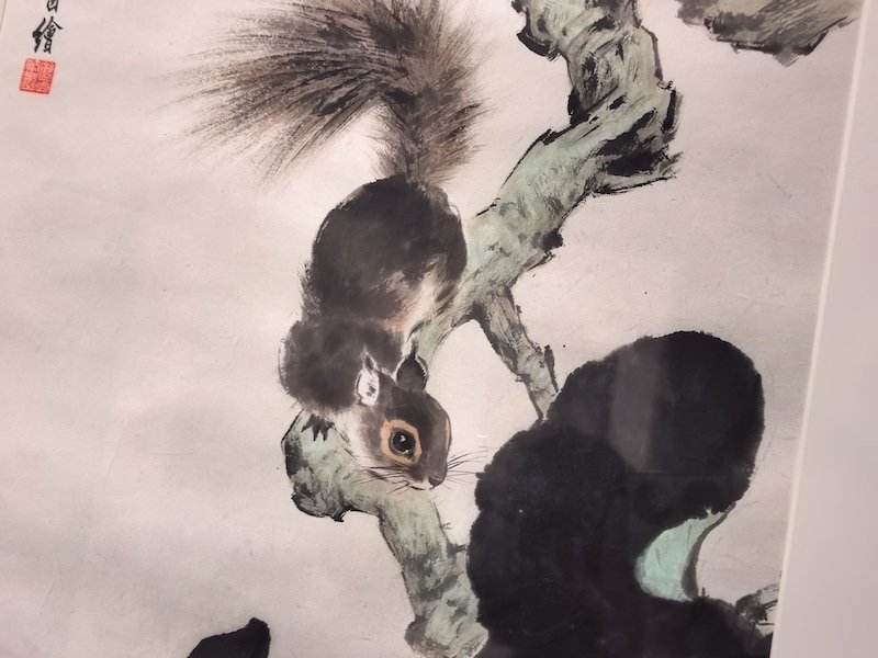 清华"萌生"特展:看齐白石等笔下动物画作