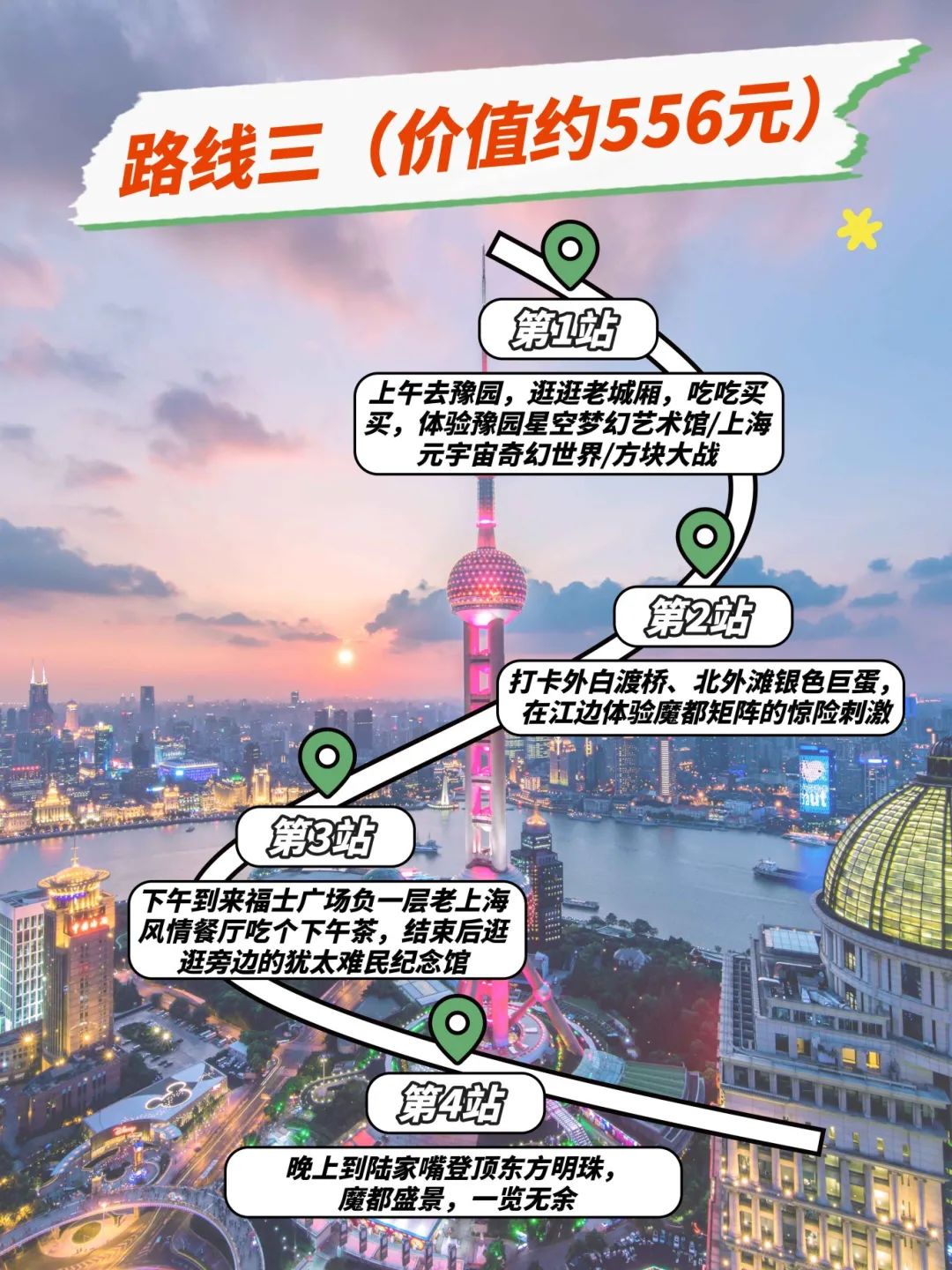 上海文旅局推暑期观光卡：199元起玩转上海，8条路线推荐