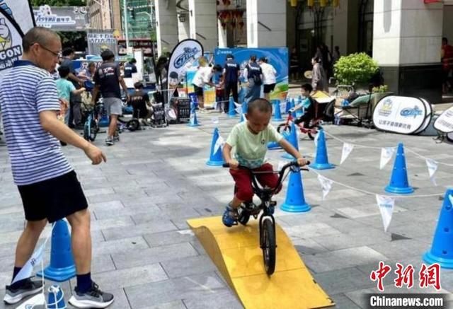 广州“千年商道”化身体育空间。广州市越秀区文化广电旅游体育局 供图