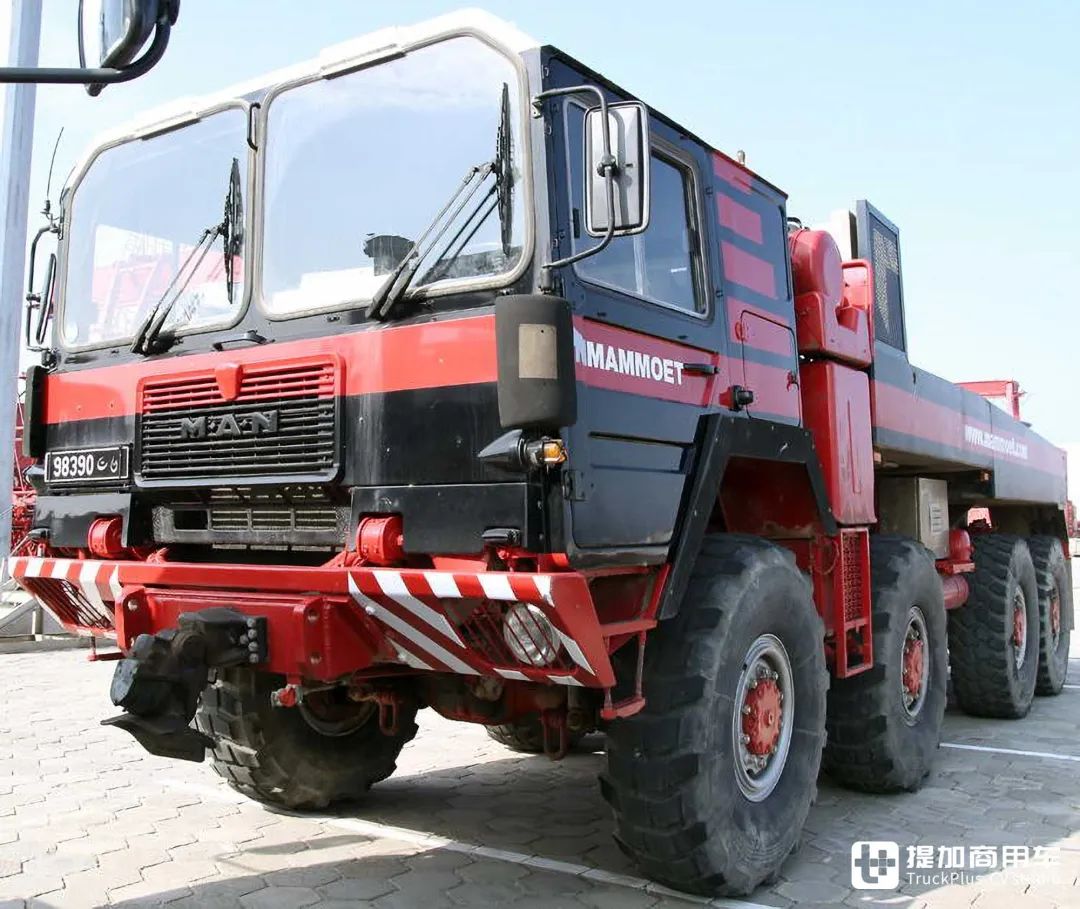 退役军卡当大件车,8x8全驱 液力变矩器,曼恩kat 2军卡