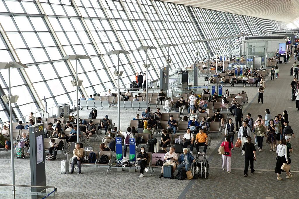 上海浦东机场 资料图(视觉中国)