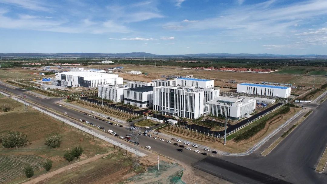 ▲位于乌兰察布的三峡现代能源创新示范园
