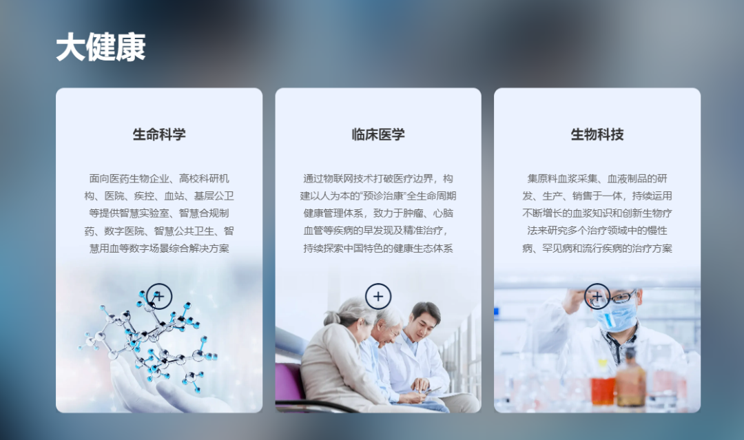 图：海尔大健康布局