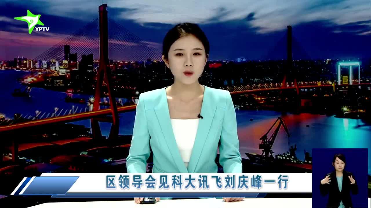 区领导会见科大讯飞刘庆峰一行