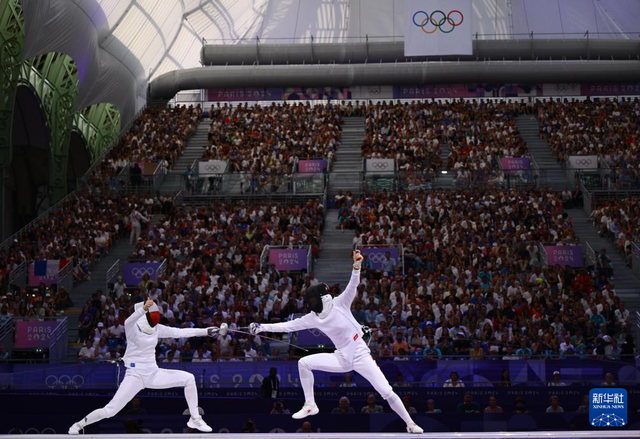 巴黎奥运会|击剑——女子团体重剑:中国队获得第四名
