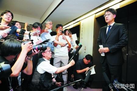 7月31日,日本东京,丰田汽车公司首席执行官佐藤恒治向媒体发表讲话。