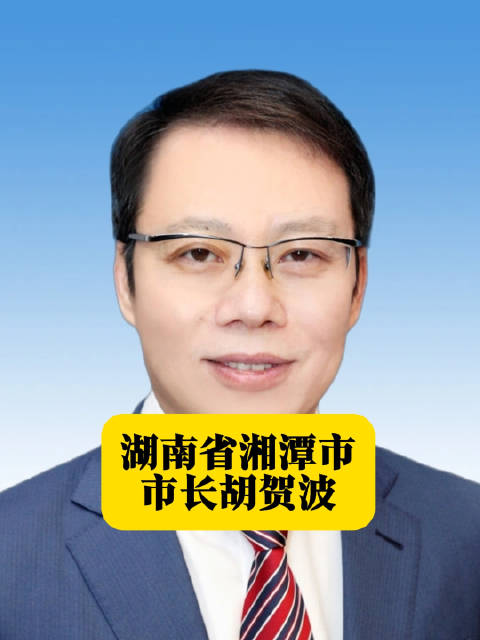 湖南省湘潭市市长胡贺波 本期湖南地方人物志栏目的主人公胡贺波|管理中心|学士|硕士|县委|湖南大学_新浪新闻