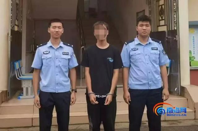 为娱乐消费,两男子偷摸对电动车电瓶下手被海口警方抓获