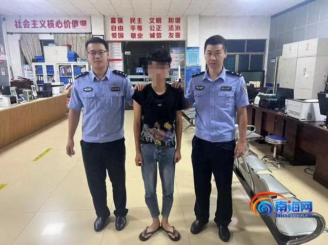 为娱乐消费,两男子偷摸对电动车电瓶下手被海口警方抓获