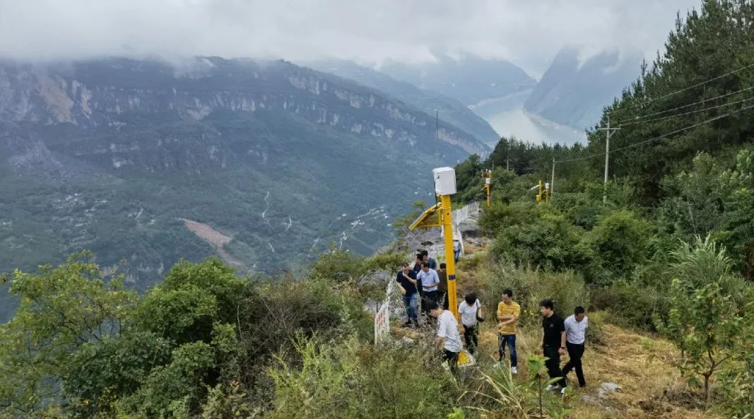 位于贵州省贵阳市观山湖区的部分监测设施。