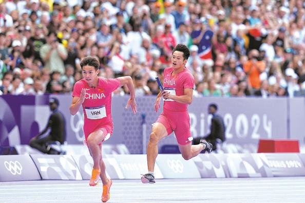 中国队闯入男子百米接力决赛