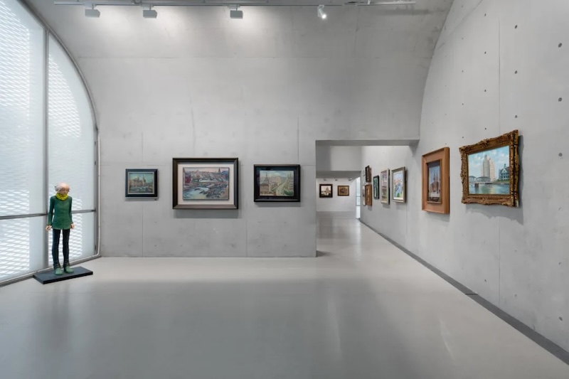 从自然之景到城市风光,龙美术馆呈现百年"风景"