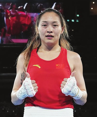 常园成首位中国"奥运女拳王"(图)