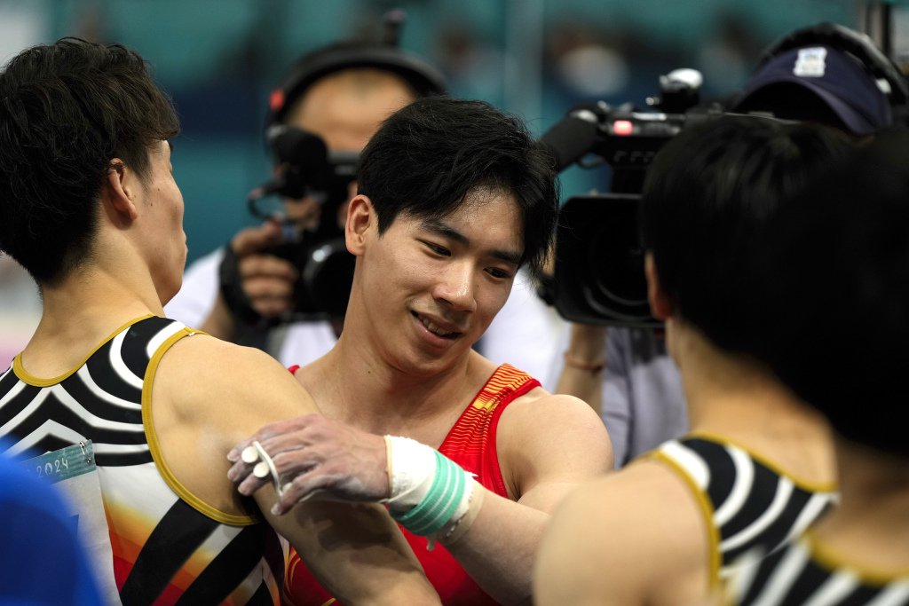 　　中国体操本届奥运会遗憾颇多。