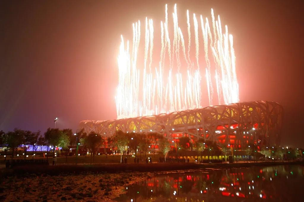 2008年8月8日,2008北京奥运会开幕式在鸟巢举行.ic photo