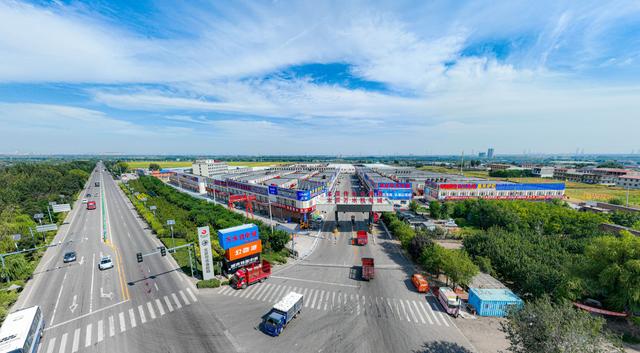 太原传化公路港二期项目万水机电城(晋源区委宣传部供图)