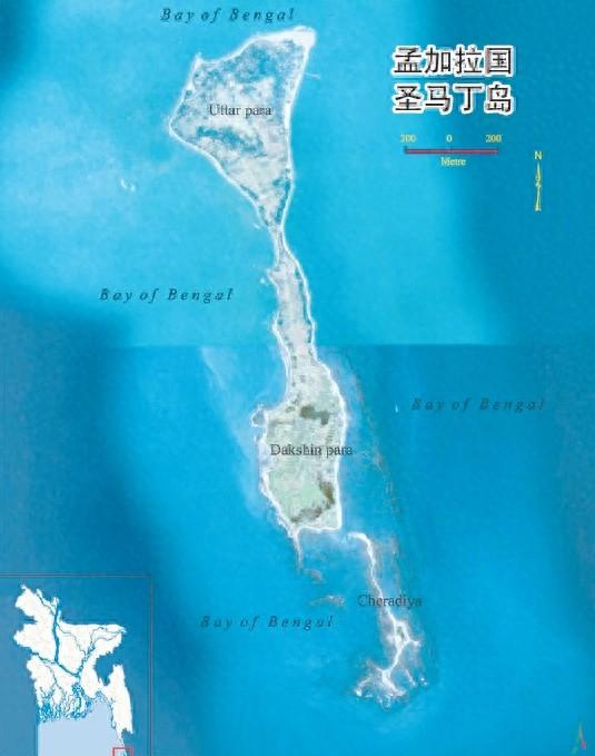 美国被指想建军事基地,印度担心核力量受威胁,孟加拉国圣马丁岛引发美