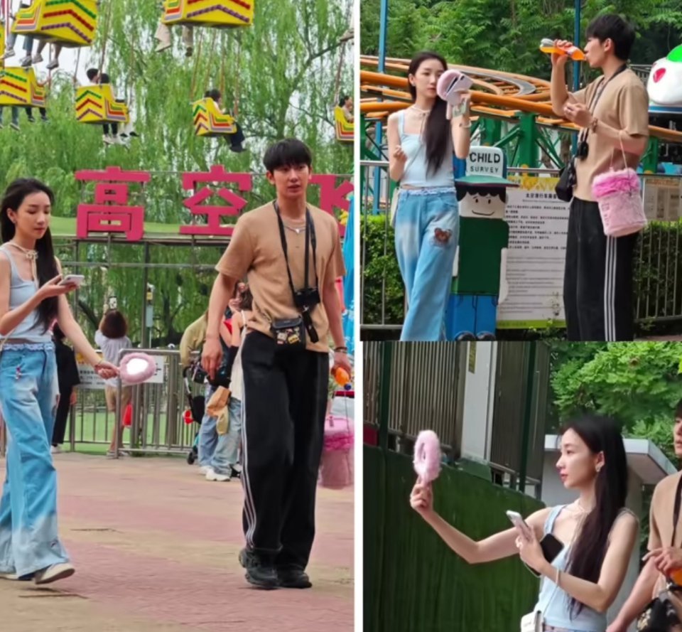 任运杰和女友谭晓凡同框🈶,这下好了,网友拍到直接爆了_新浪新闻
