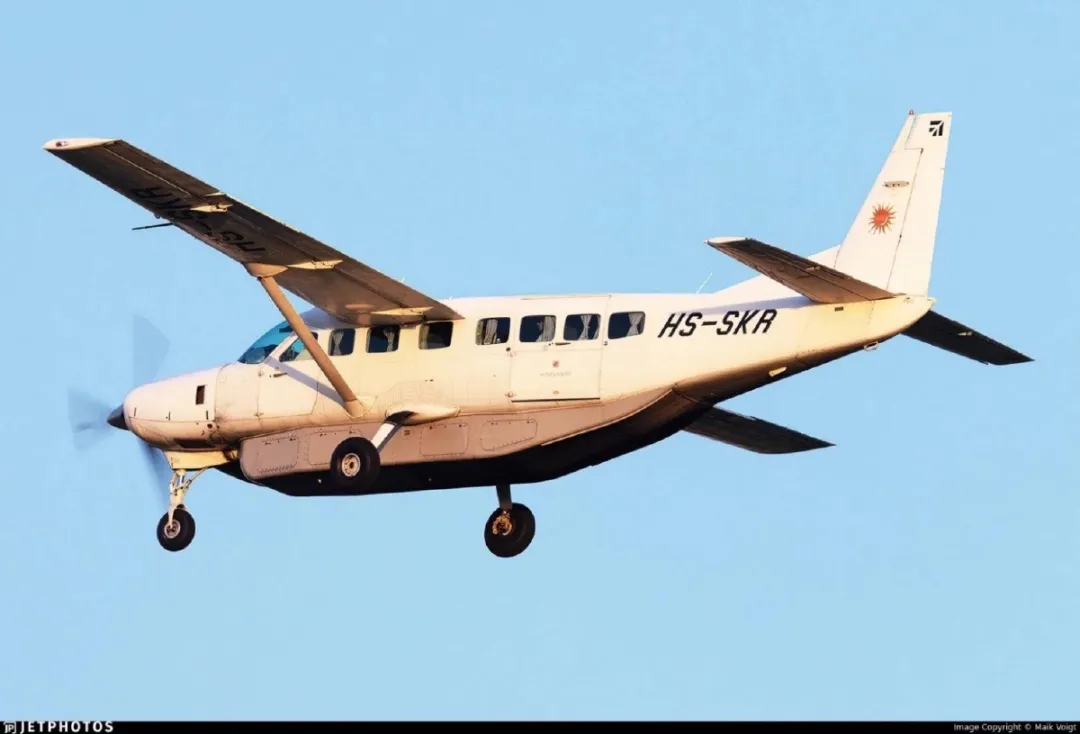 此次失事的Cessna Caravan C208B飞机